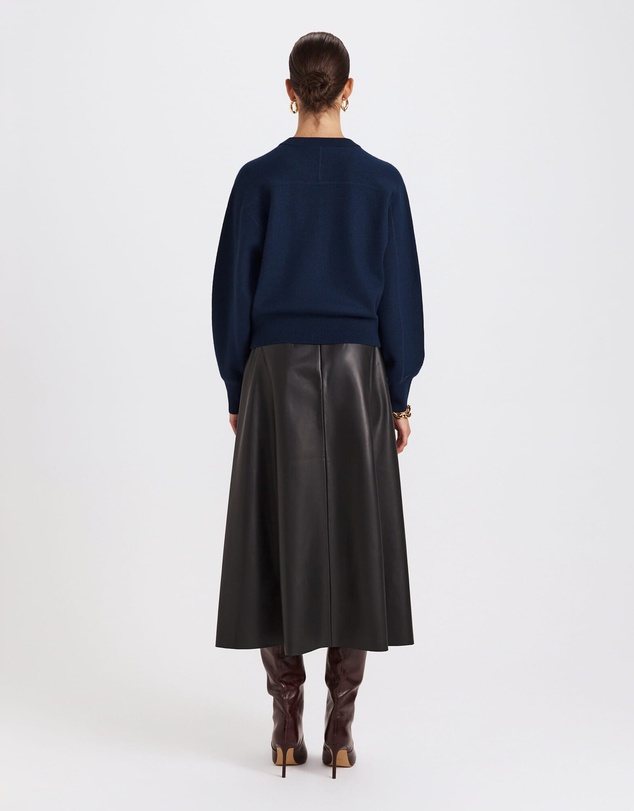 SABA - Amaya Boiled Wool Bomber