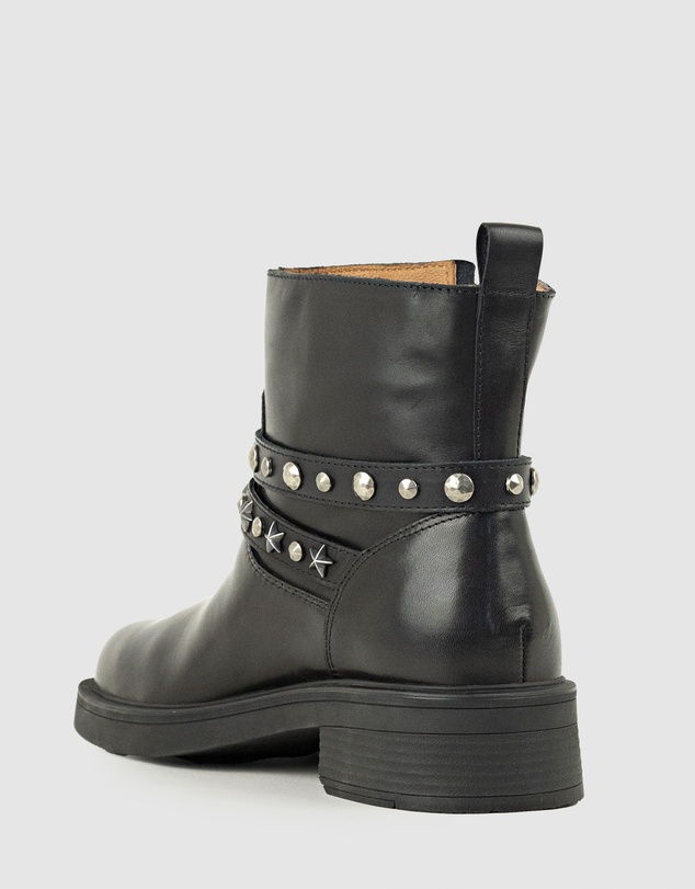 Edward Meller - WAVERLY Ankle Boot with Studded Straps
