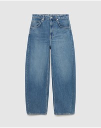 M.N.G - Mid-Rise Balloon Jeans