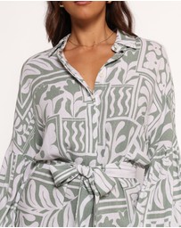 Petal & Pup - Tansy Playsuit - Sage Print