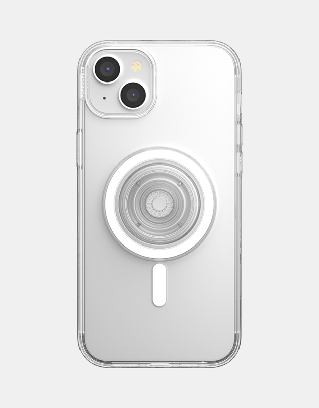 PopSockets - POPCASE MagSafe + PopGrip MagSafe for iPhone 15 Plus - Protective Phone Case & Phone Grip Holder