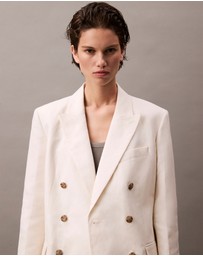 Calvin Klein - Relaxed Double Breasted Blazer