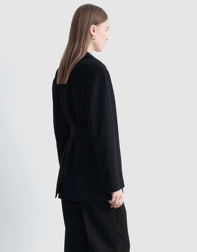 & Other Stories - Wool Tie-Belt Blazer