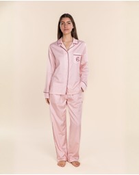Gingerlilly - Rebecca Judd x Gingerlilly Susanna Cotton Long PJ Set