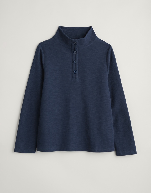 Seasalt - Seasalt Cornwall Navy Last Boat Sweatshirt