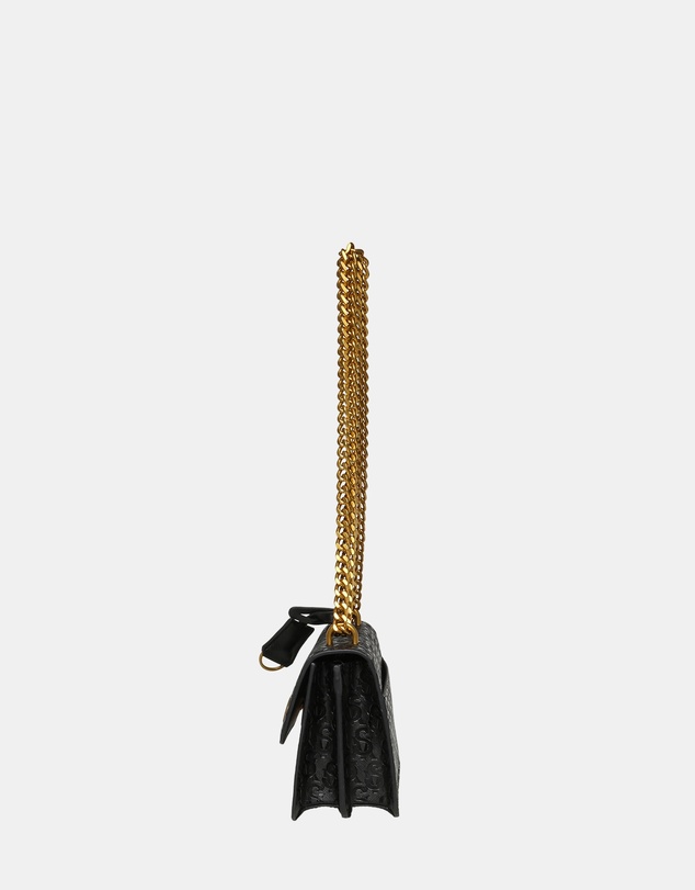 Steve Madden - BCoal-E Black Gold Handbag