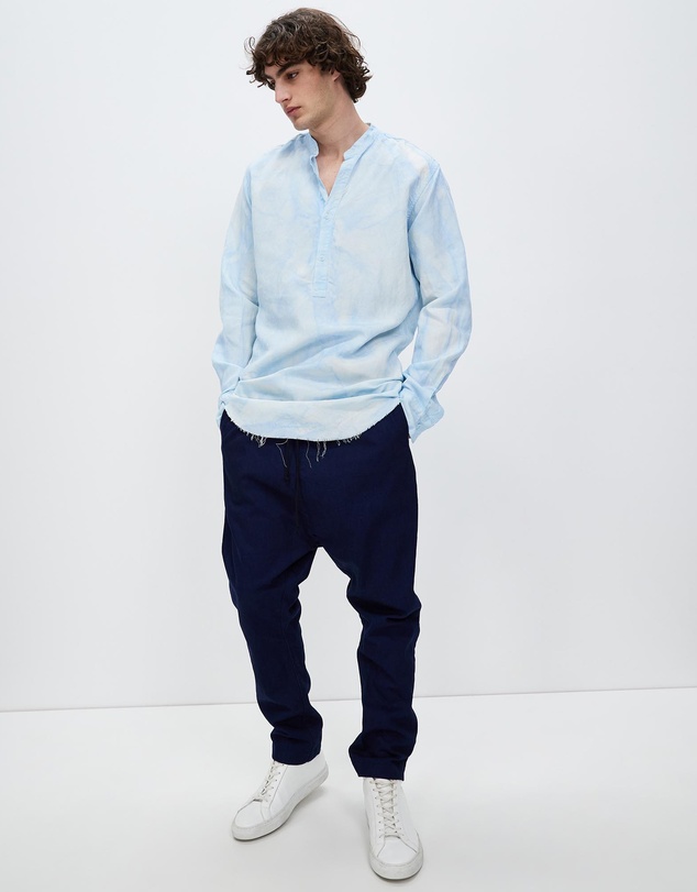 Surrounded By Ghosts - The Gismondine Denim Drawstring Pants