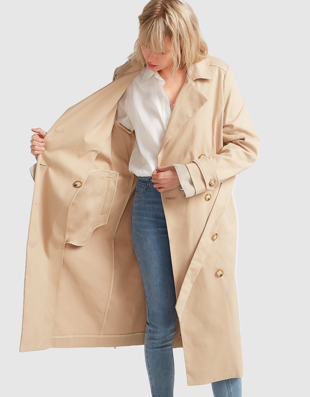 Belle & Bloom - Empirical Trench Coat