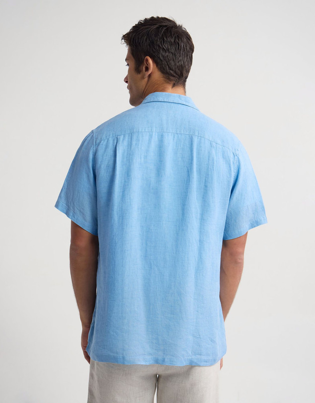 Oxford - Griffin Delave Linen Short Sleeve Shirt