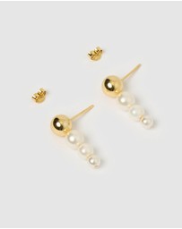 Izoa - Malina Drop Earrings