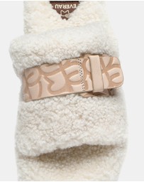 EVERAU - EverAU Ugg Croft Wool Upper Sandals