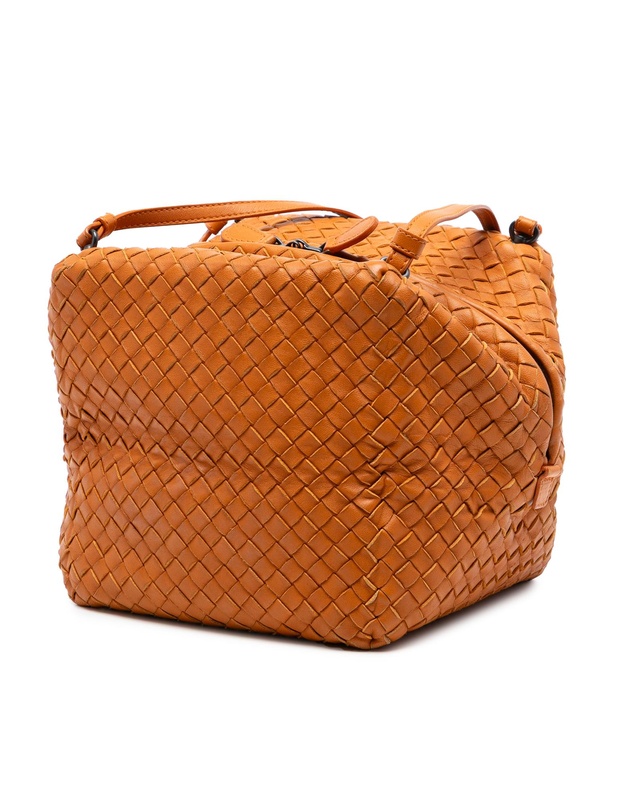 Pre-Loved by Azura Reborn - Pre-Loved Nappa Intrecciato Cube Crossbody