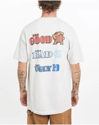 Vintage by The Real Deal - Pre Loved - Vintage 90s NCAA Maryland Terrapins Tee
