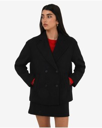 Forcast - Tamara Cropped Peacoat