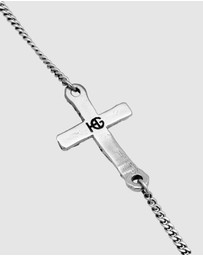 Haze & Glory - ICONIC EXCLUSIVE - Bracelet Men Cross 925 Sterling Silver
