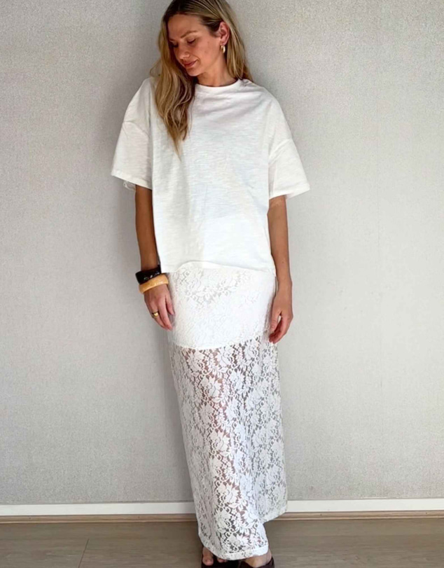 UNE PIECE - Lace Maxi Skirt