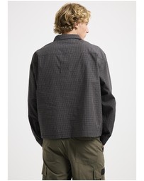 Black Noise White Rain - El Porter Long Sleeve Shirt