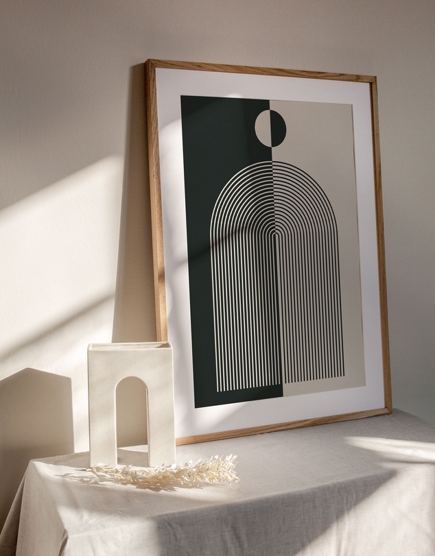 Olive et Oriel - Arche Graphique III Art Print