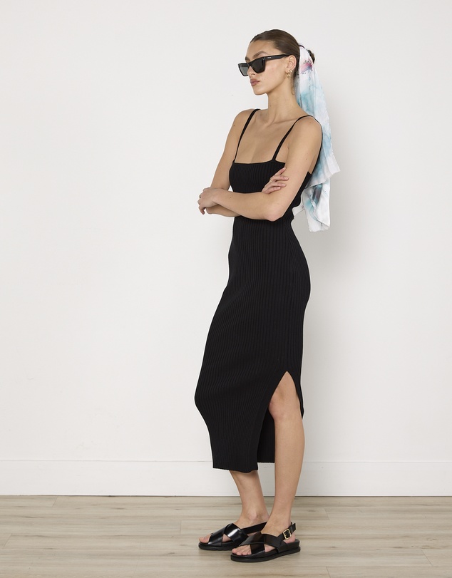 Cirkular - Pre-Loved - Anna Quan Ribbed Knit Pencil Dress