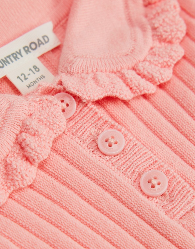 Country Road - Collared Knit Dress