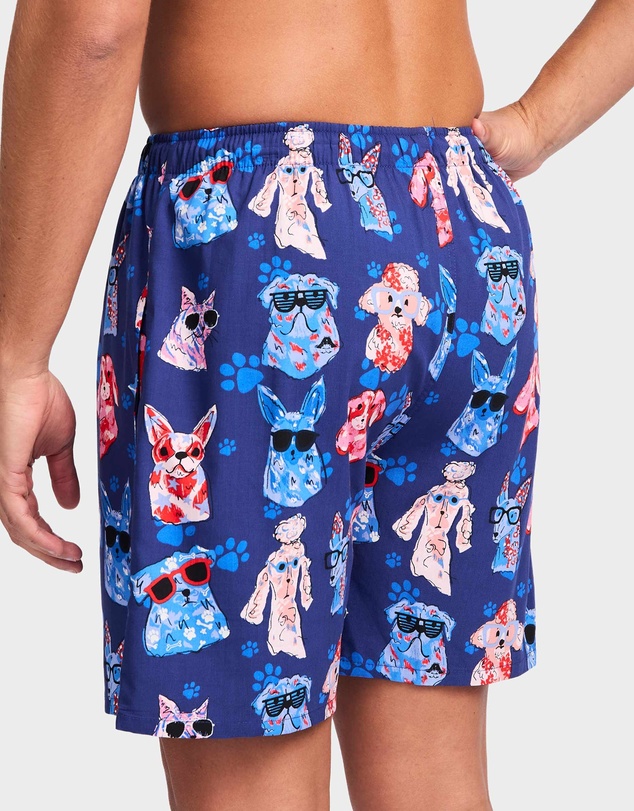 Mitch Dowd - Mitchdowd Dog Paws Bamboo Sleep Shorts