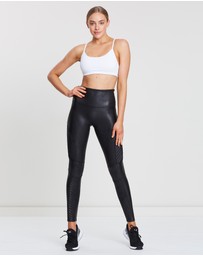 Spanx - Faux Leather Moto Leggings