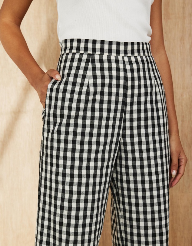 Atmos&Here - Larisa Gingham Pants