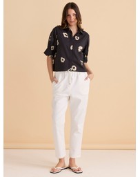 Betty Basics - Reagan Poplin Shirt