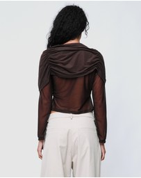 Wynn Hamlyn - Malia Longsleeve Top