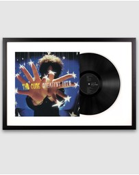 iWorld - Framed The Cure Greatest Hits - Double Vinyl Album Art