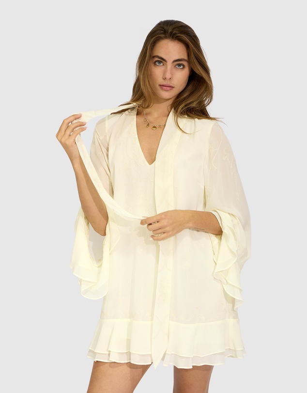 Belle & Bloom - Dream About Me Tie Neck Dress
