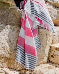 Miss April - Flamenco Turkish Beach Towel