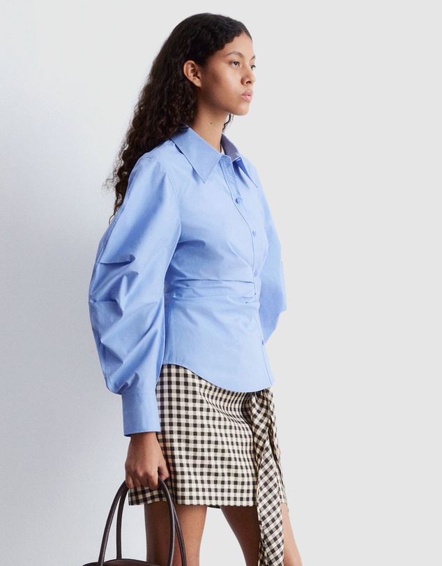 & Other Stories - Asymmetrical Cotton Shirt