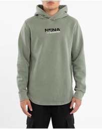 Nena & Pasadena - Neutral Dual Curved Hoodie