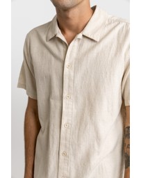 Rhythm - Classic Linen Blend SS Shirt