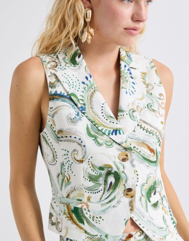 Marella - Verdant Muse Waistcoat