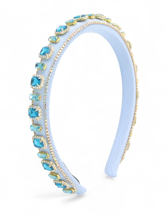Morgan & Taylor - Laurel Headband in Blue