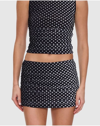 Thrills - Disconnect Mesh Mini Skirt