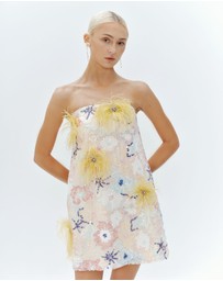 JUSTIN TONG - Jessica Strapless Mini Dress