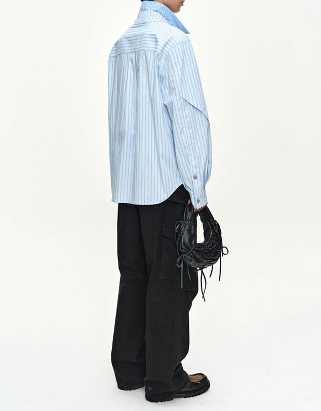Andersson Bell - Double Layered Stripe Shirt
