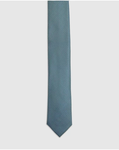 Oxford - Soren Grid Silk 7Cm Tie