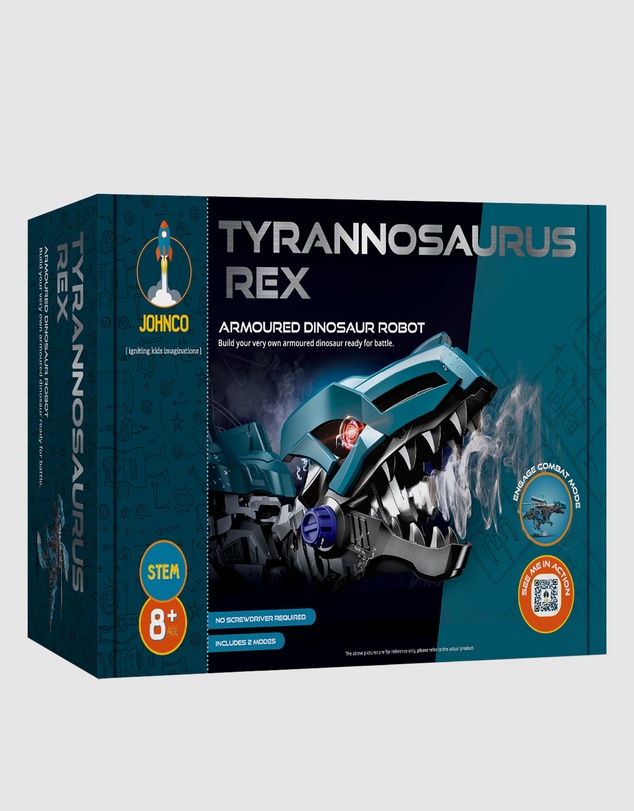 JOHNCO - Johnco - Tyrannosaurus Rex - Armoured Dinosaur Robot