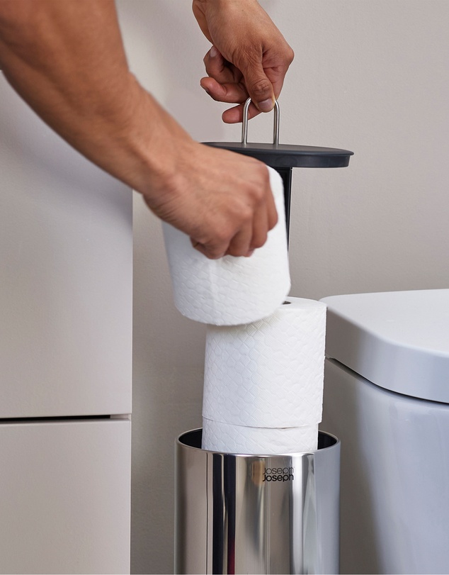 Joseph Joseph - EasyStore™ Luxe Concealed Toilet Roll Holder