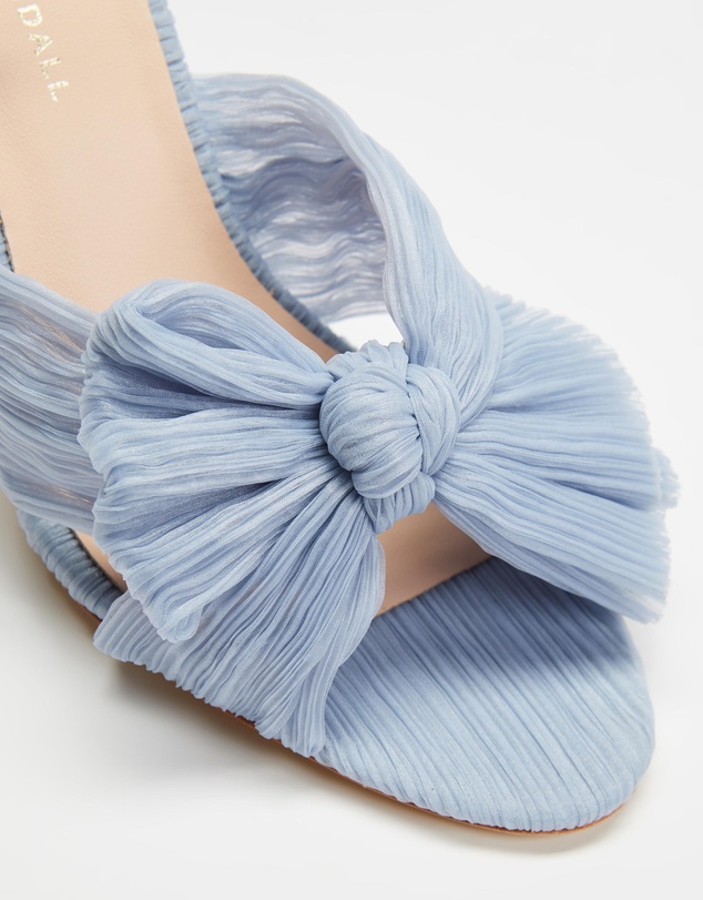 Loeffler Randall - Camellia Knot Mules With Ankle Strap