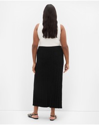 City Chic - Kenia Cable Knit Skirt