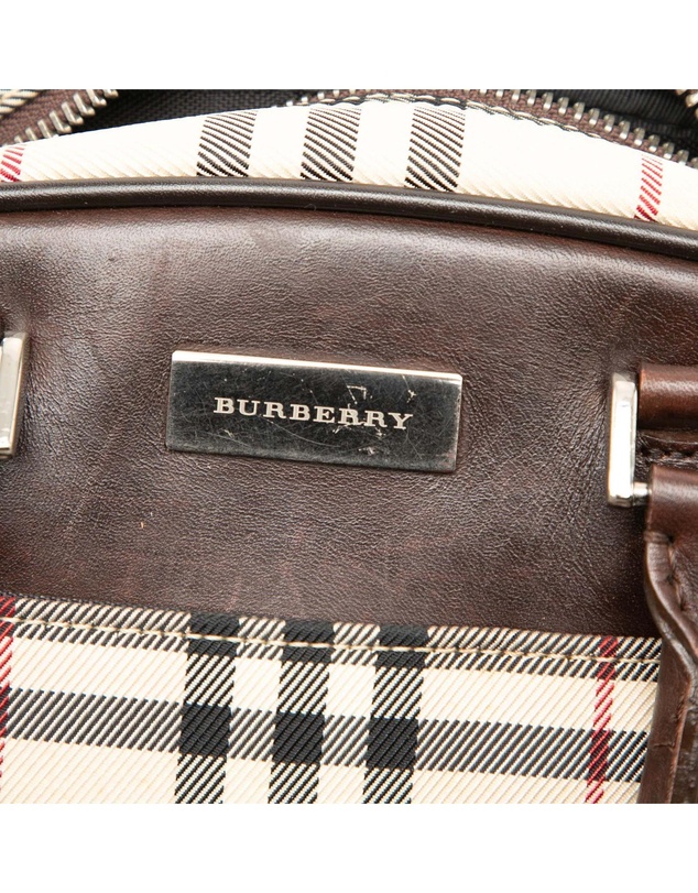 Pre-Loved by Azura Reborn - Pre-Loved House Check Canvas Handbag
