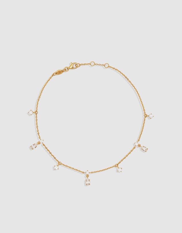 By Charlotte - No Rain, No Flowers Anklet