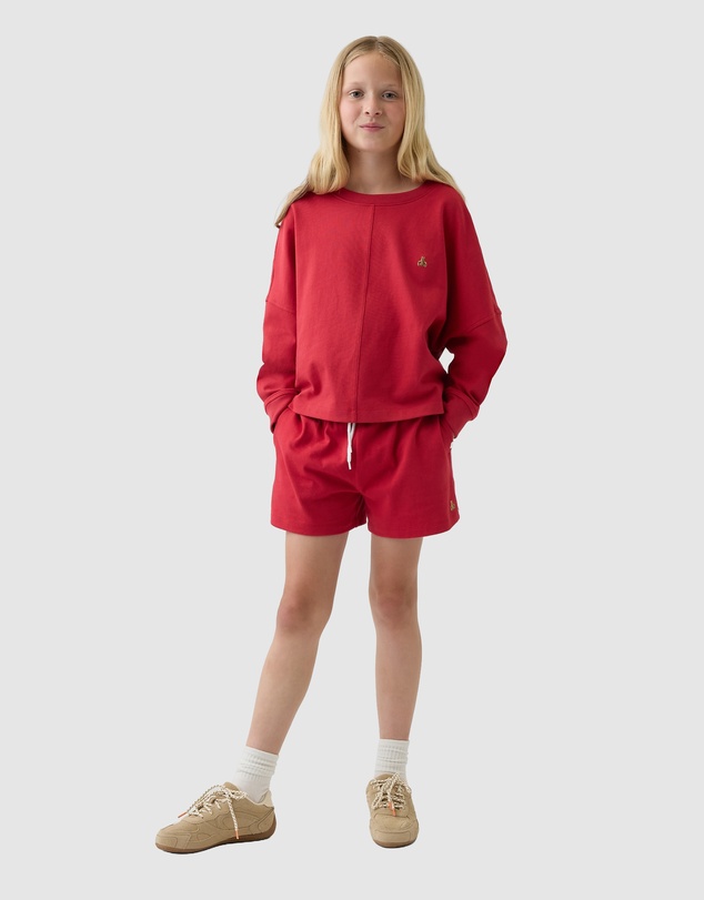 GAP - Varsity Drawcord Shorts - Teens