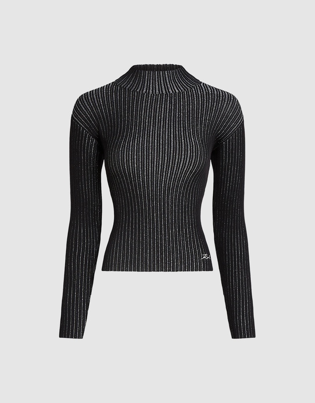 Karl Lagerfeld - Lurex Knit Top