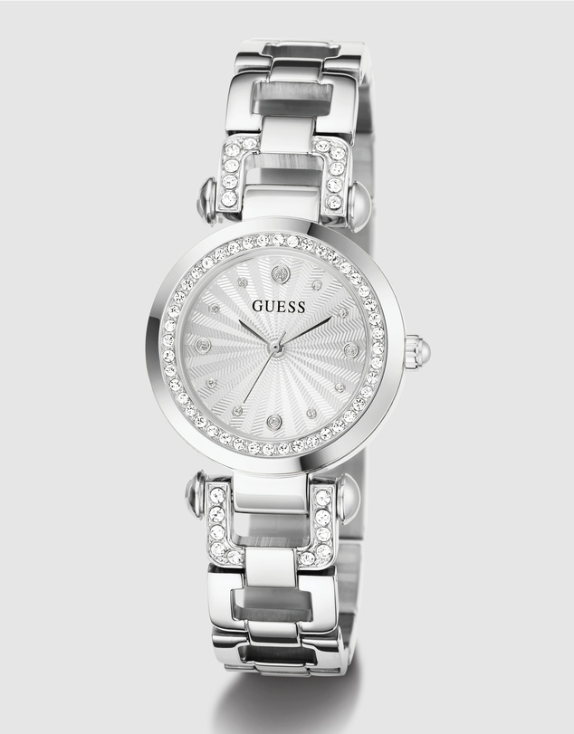 GUESS - GUESS Ladies Silver Tone Analogue Watch